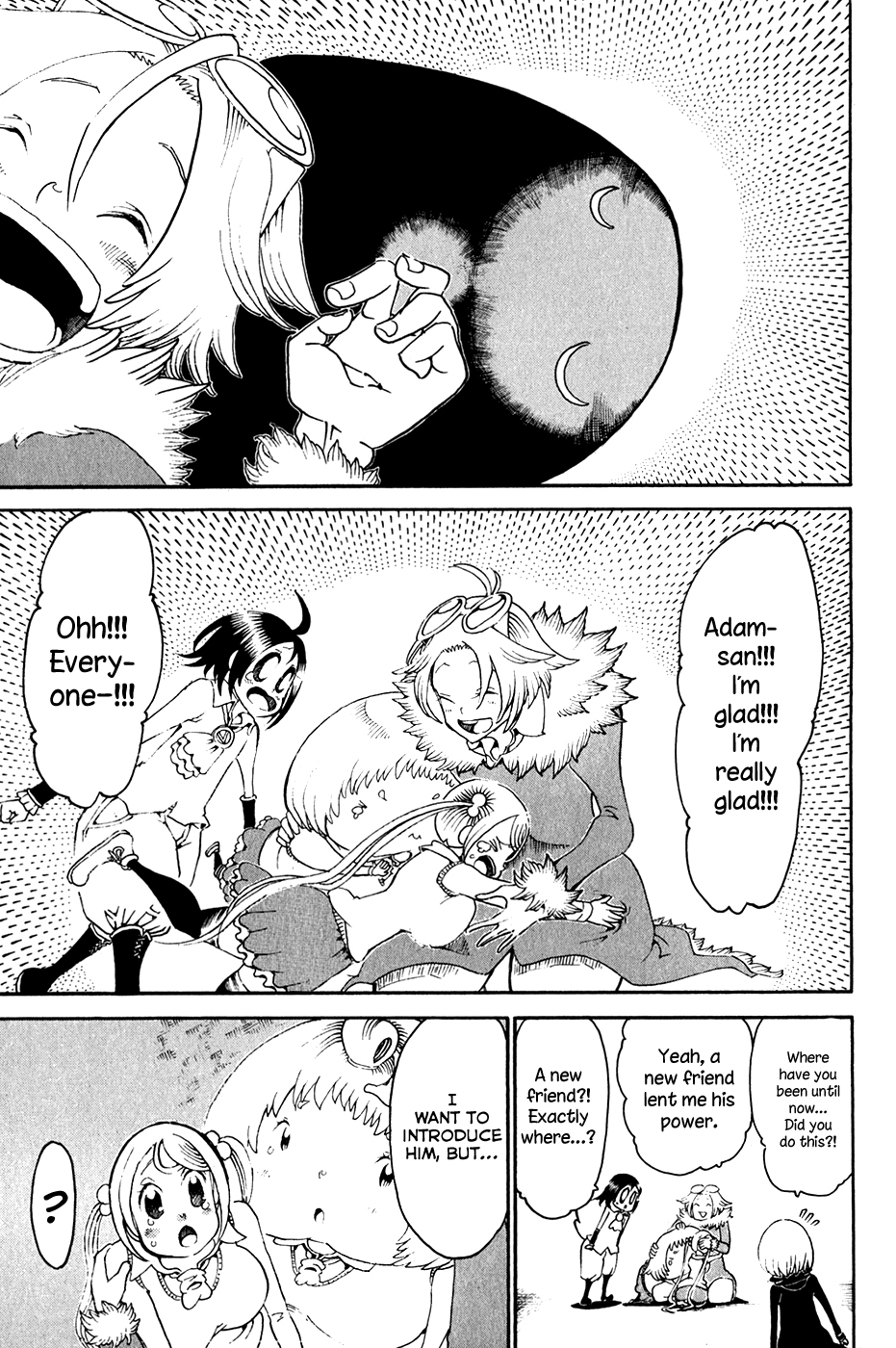 Choujin Gakuen Chapter 27 page 46 - Chapter 27: The Fruit of Knowledge and the Snake