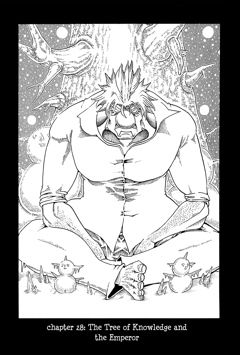 Choujin Gakuen Chapter 28 page 2 - Chapter 28: The Tree of Knowledge and the Emperor