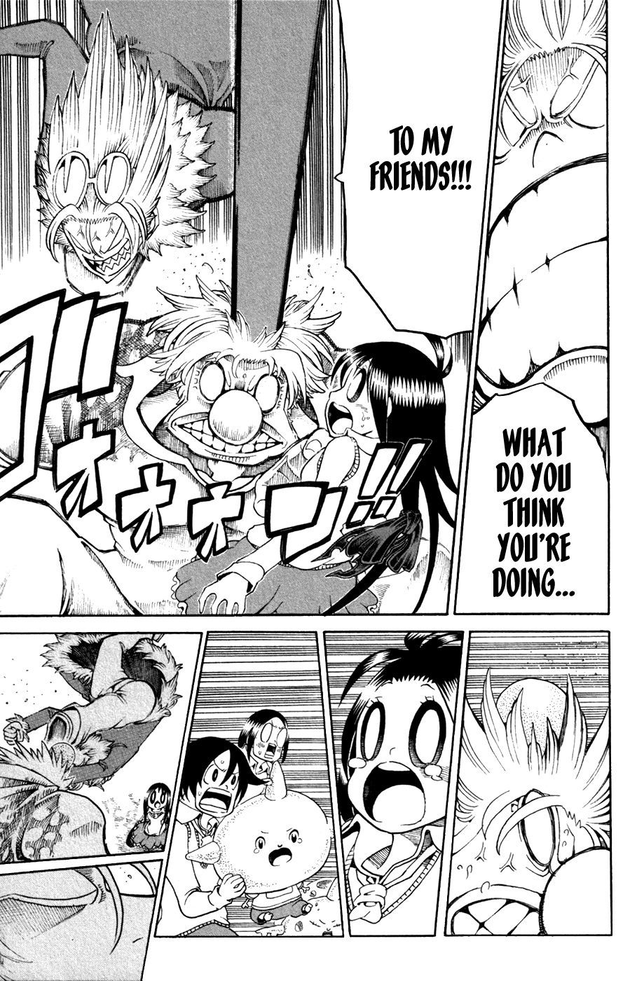 Choujin Gakuen Chapter 29 page 11 - Chapter 29: What is Reflected in Those Eyes