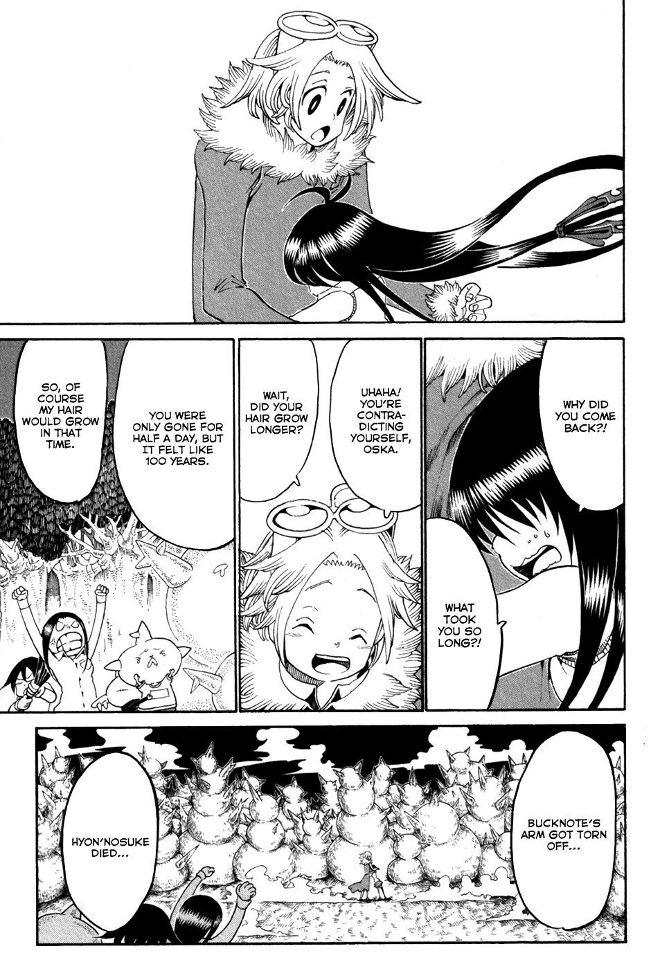 Choujin Gakuen Chapter 29 page 13 - Chapter 29: What is Reflected in Those Eyes