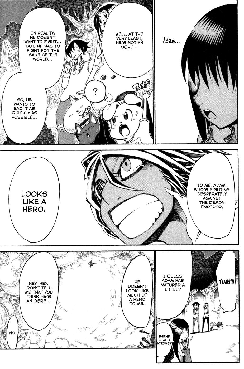 Choujin Gakuen Chapter 29 page 19 - Chapter 29: What is Reflected in Those Eyes