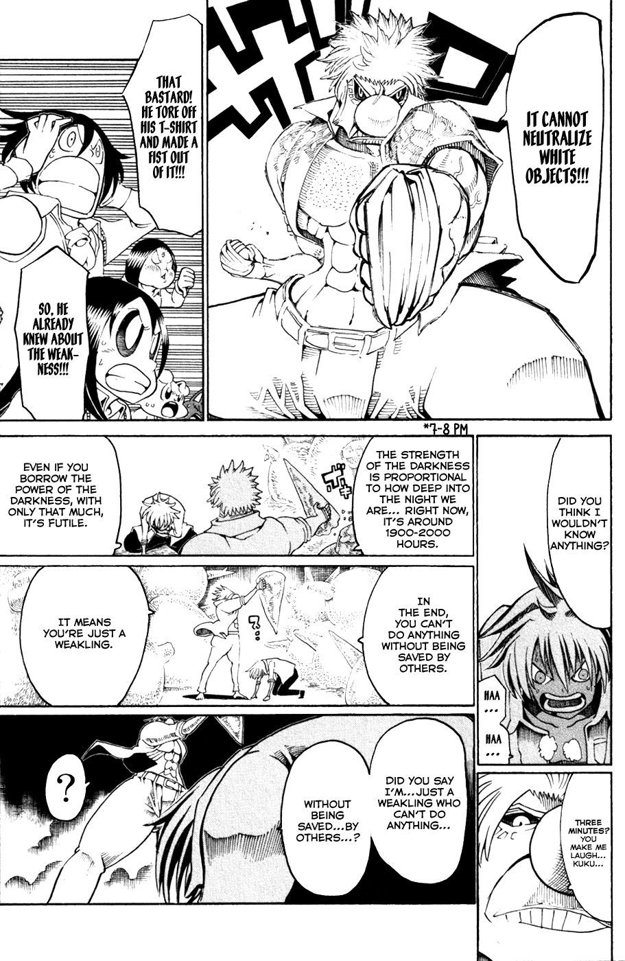 Choujin Gakuen Chapter 29 page 23 - Chapter 29: What is Reflected in Those Eyes
