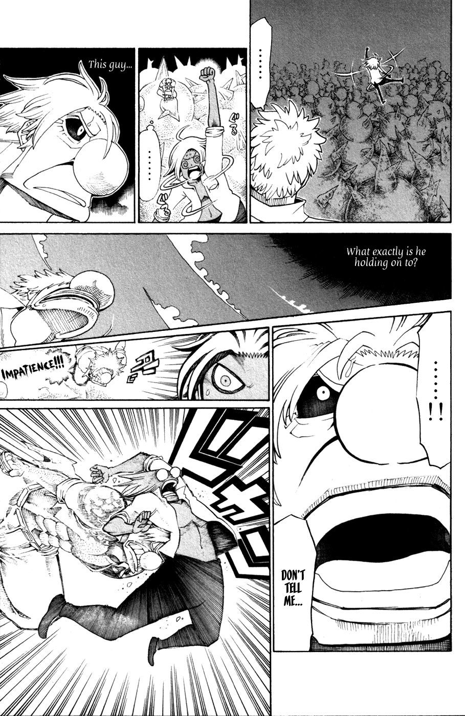 Choujin Gakuen Chapter 29 page 29 - Chapter 29: What is Reflected in Those Eyes