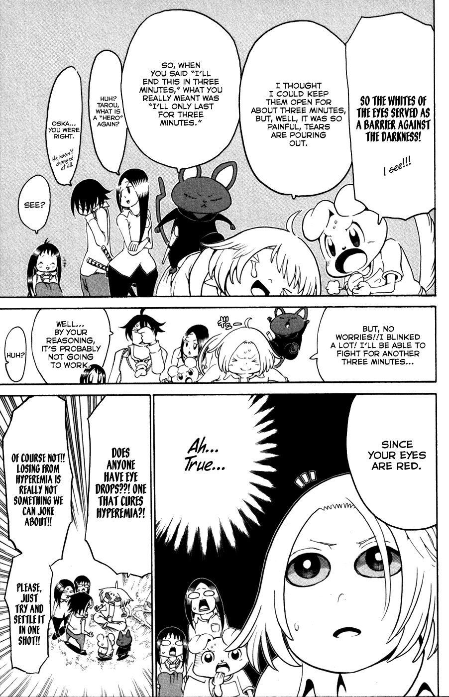 Choujin Gakuen Chapter 29 page 33 - Chapter 29: What is Reflected in Those Eyes