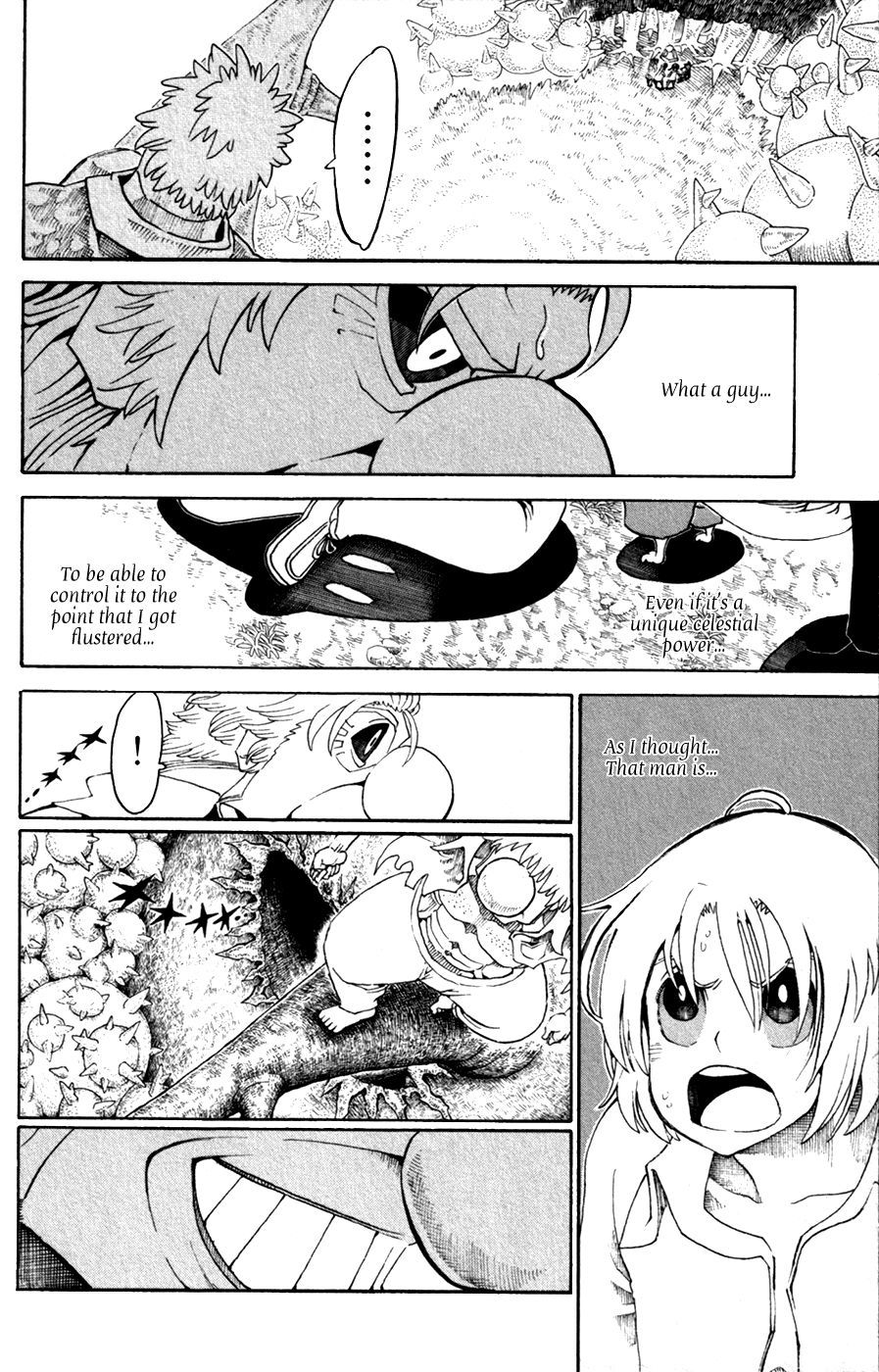 Choujin Gakuen Chapter 29 page 34 - Chapter 29: What is Reflected in Those Eyes
