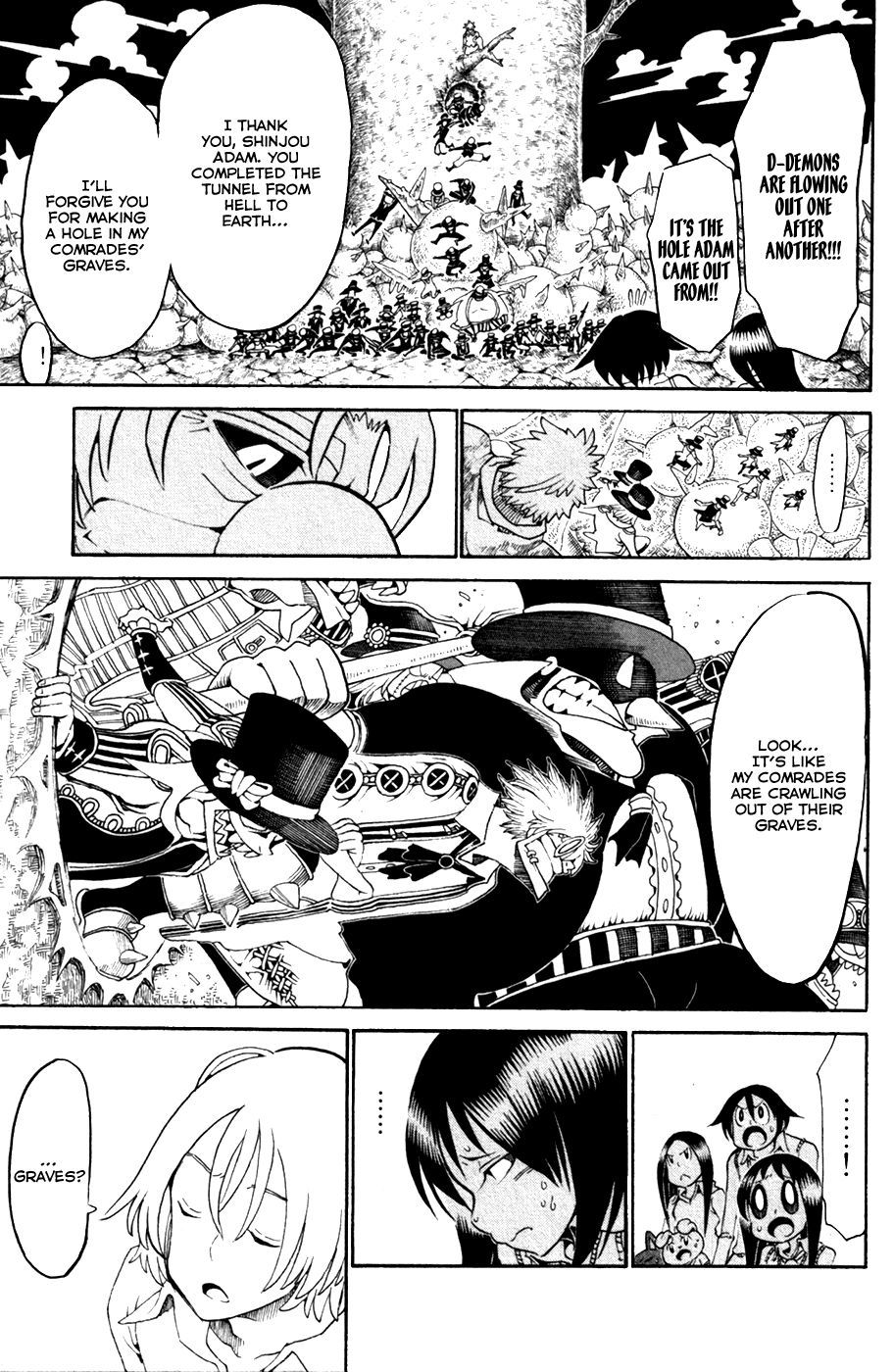 Choujin Gakuen Chapter 29 page 37 - Chapter 29: What is Reflected in Those Eyes