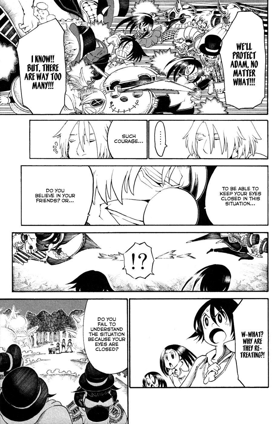 Choujin Gakuen Chapter 29 page 39 - Chapter 29: What is Reflected in Those Eyes