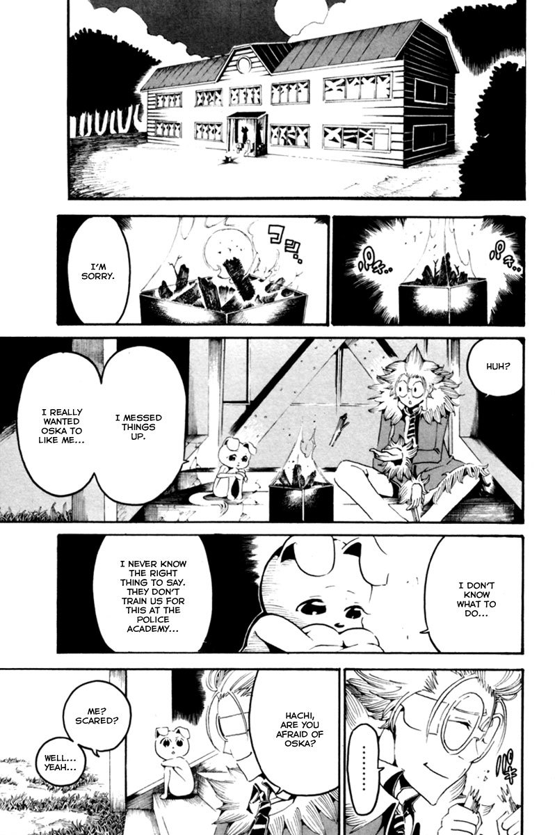 Choujin Gakuen Chapter 3 page 13 - Chapter 3: Hachi