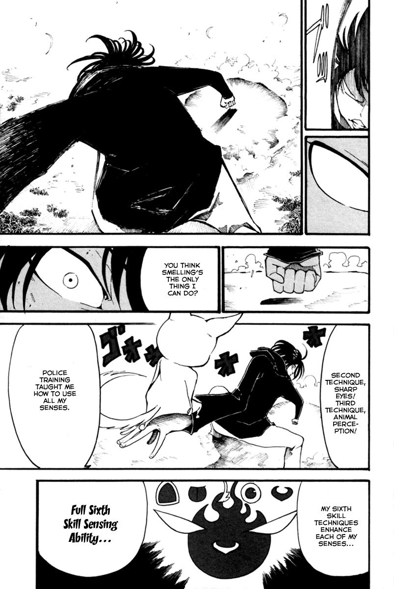 Choujin Gakuen Chapter 3 page 23 - Chapter 3: Hachi