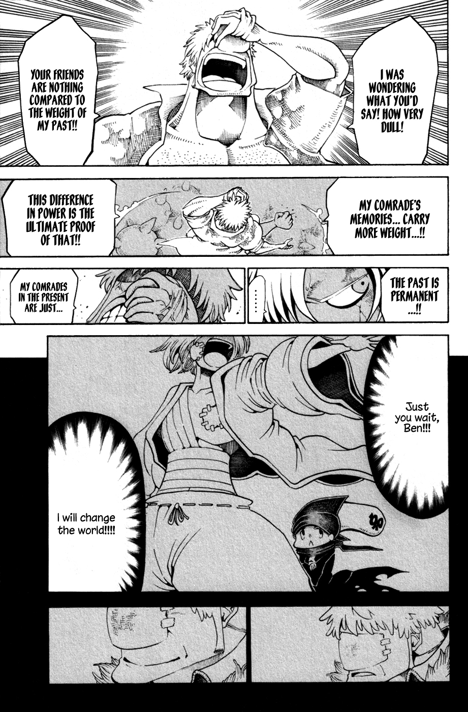 Choujin Gakuen Chapter 30 page 16 - Chapter 30: Catch the Ball