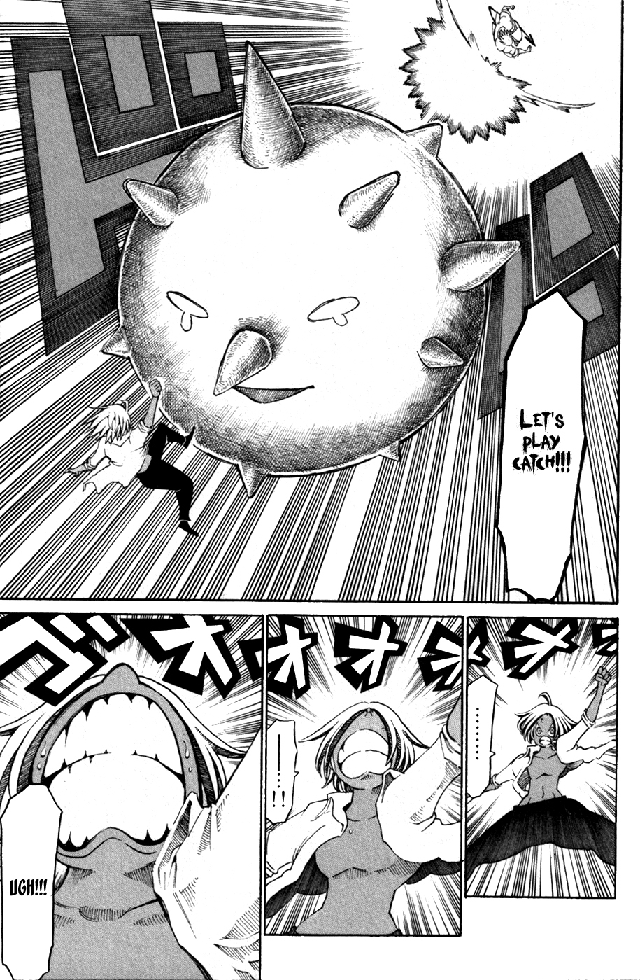 Choujin Gakuen Chapter 30 page 18 - Chapter 30: Catch the Ball