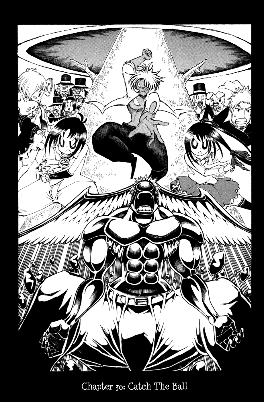 Choujin Gakuen Chapter 30 page 2 - Chapter 30: Catch the Ball
