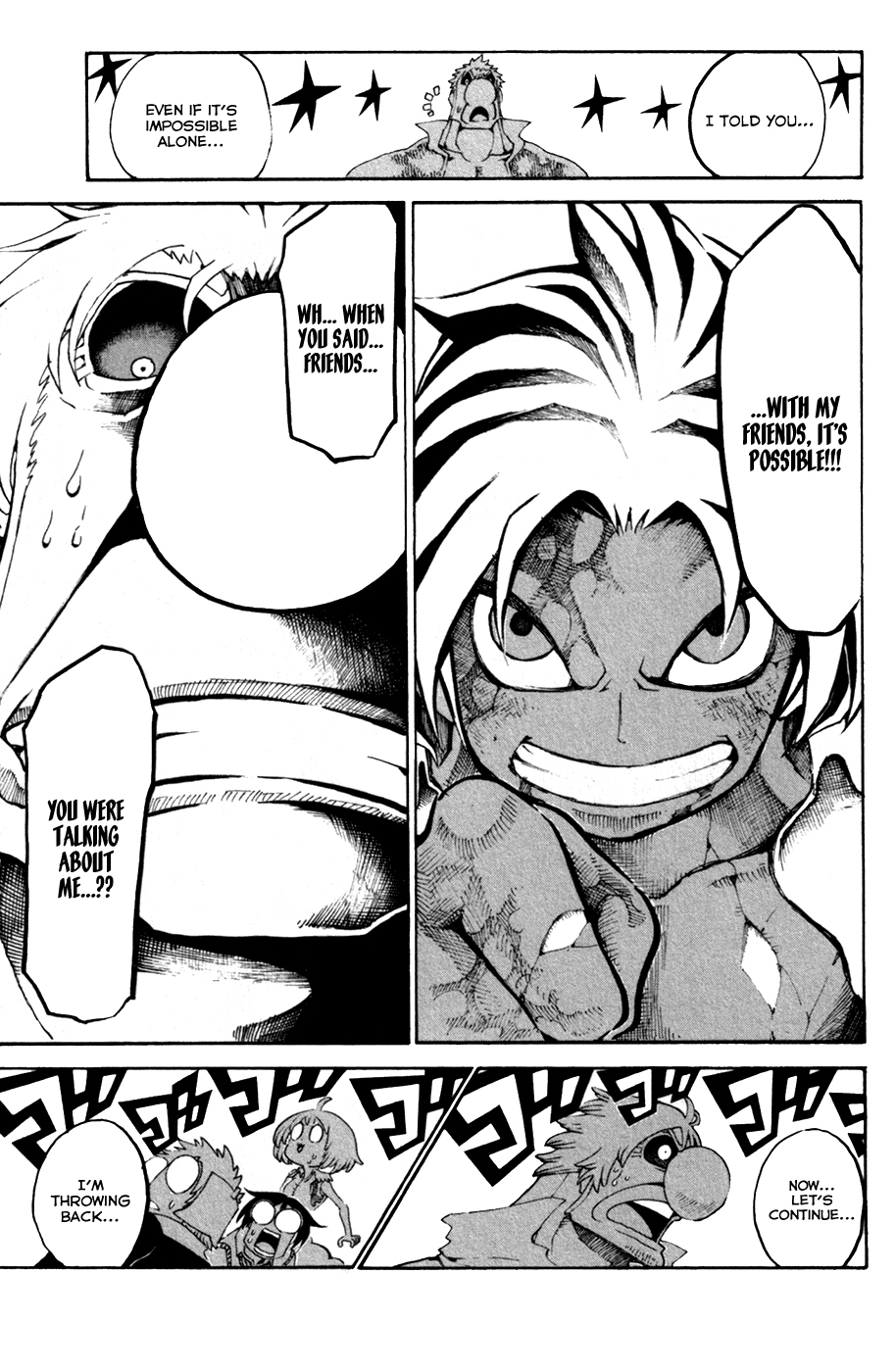 Choujin Gakuen Chapter 30 page 24 - Chapter 30: Catch the Ball