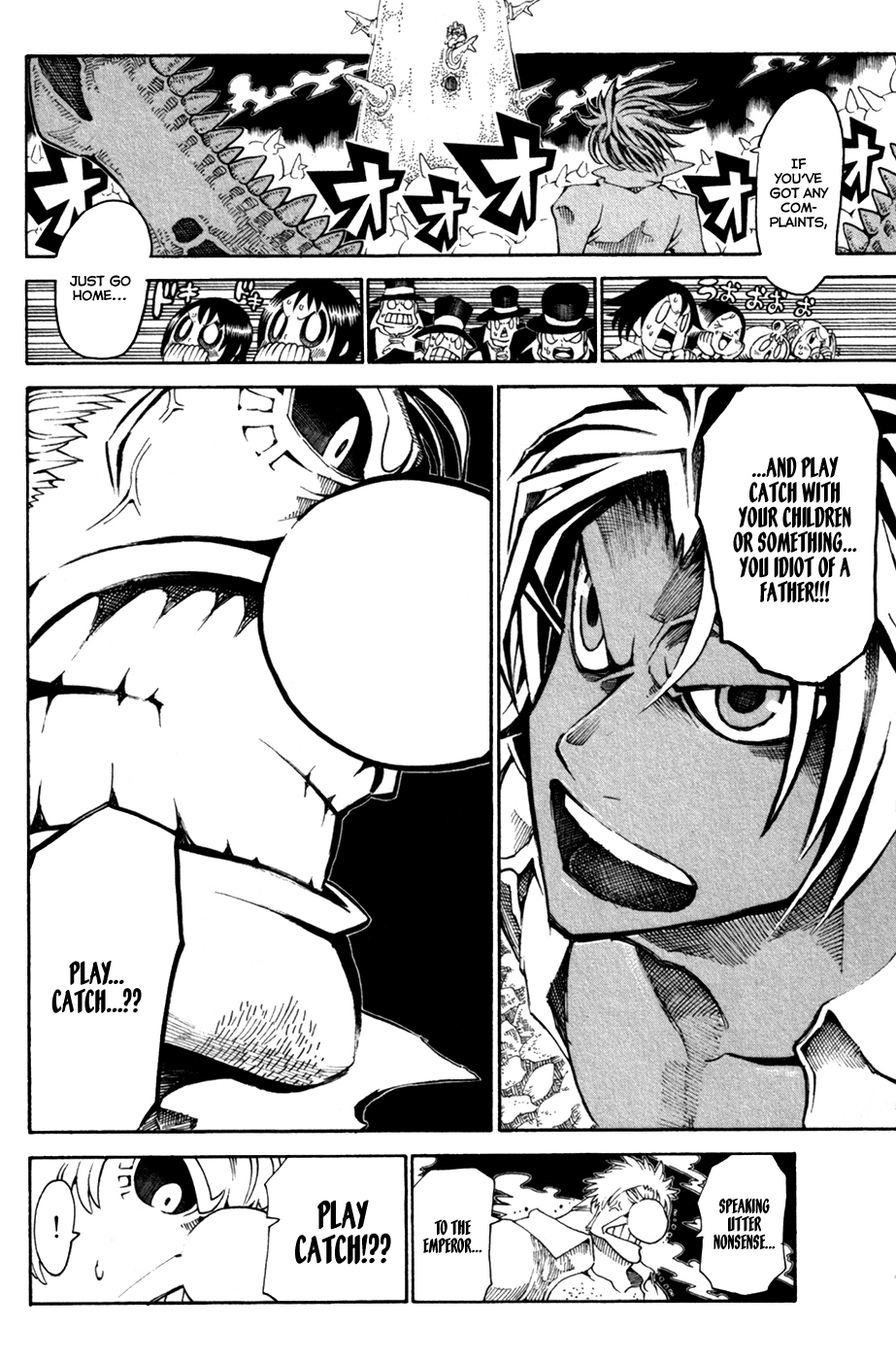 Choujin Gakuen Chapter 30 page 3 - Chapter 30: Catch the Ball