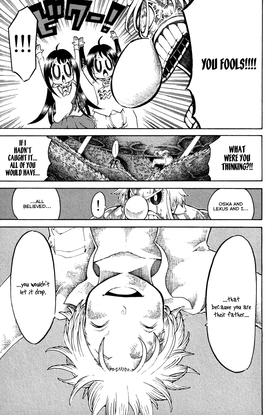 Choujin Gakuen Chapter 30 page 36 - Chapter 30: Catch the Ball