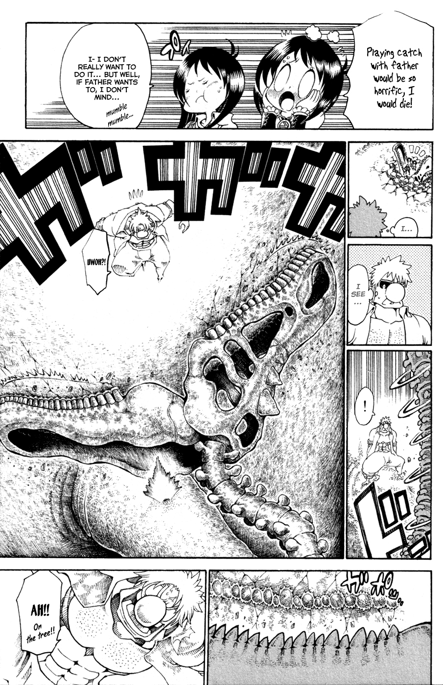 Choujin Gakuen Chapter 30 page 4 - Chapter 30: Catch the Ball