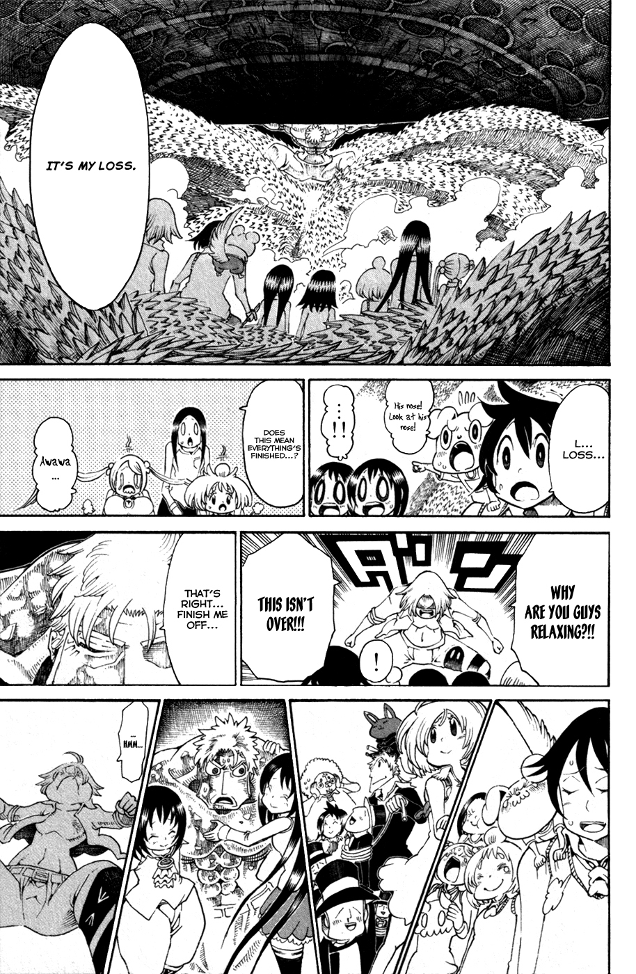 Choujin Gakuen Chapter 30 page 40 - Chapter 30: Catch the Ball