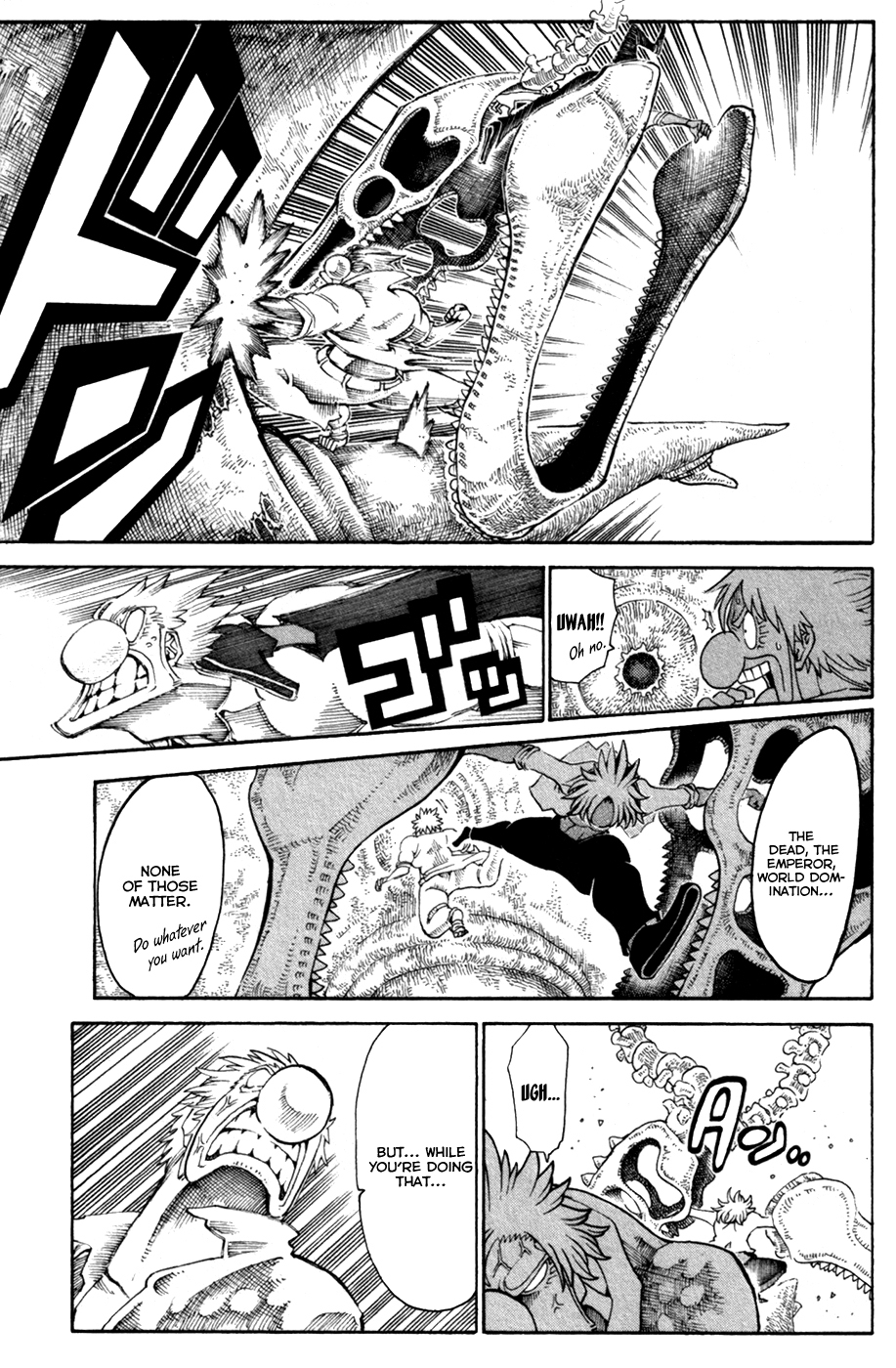Choujin Gakuen Chapter 30 page 6 - Chapter 30: Catch the Ball