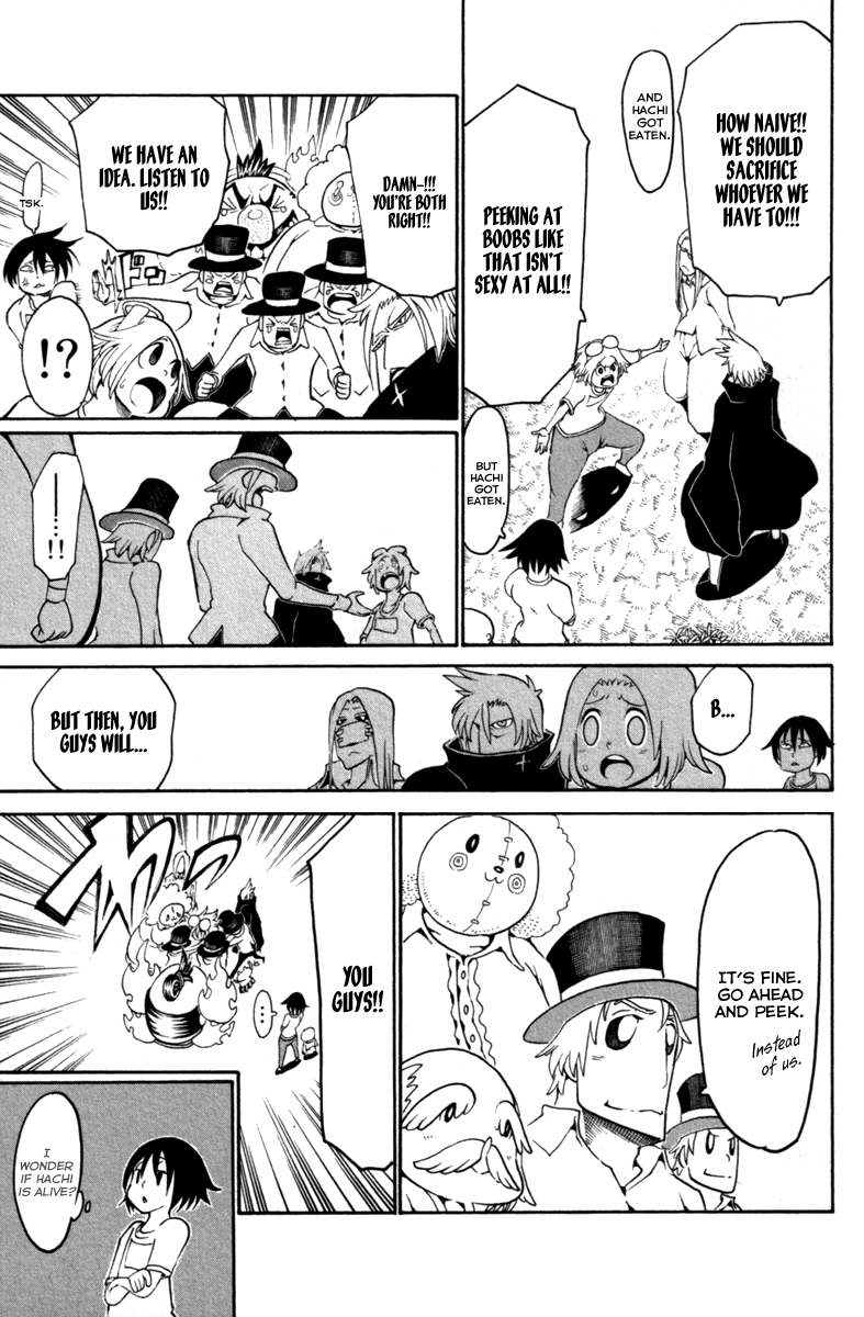 Choujin Gakuen Chapter 31 page 20 - Chapter 31: Boobs Change the World