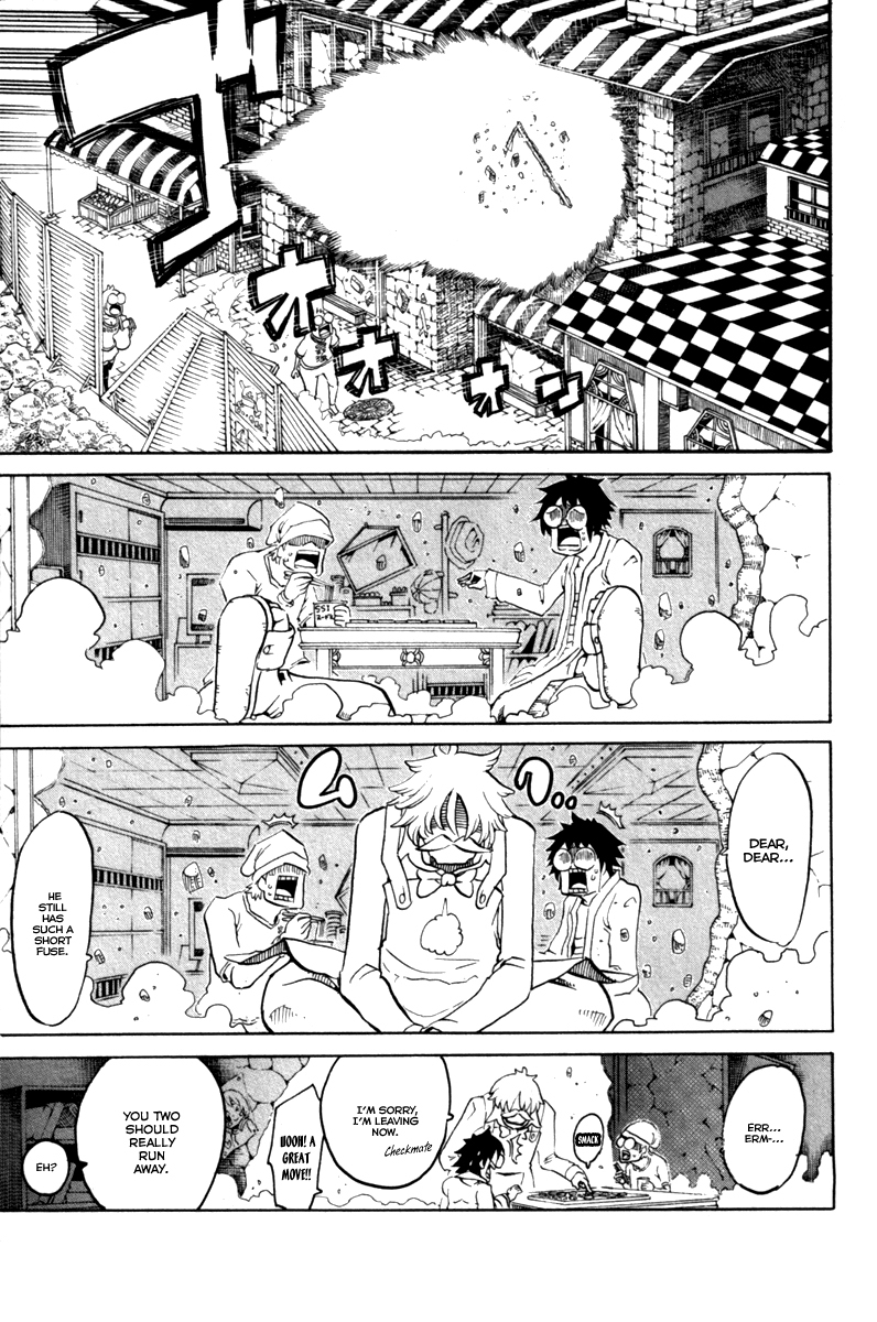 Choujin Gakuen Chapter 34 page 11 - Chapter 34: The Immovable Myousuke