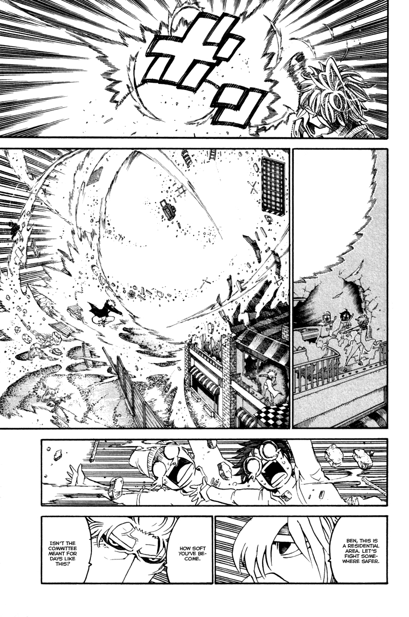 Choujin Gakuen Chapter 34 page 13 - Chapter 34: The Immovable Myousuke