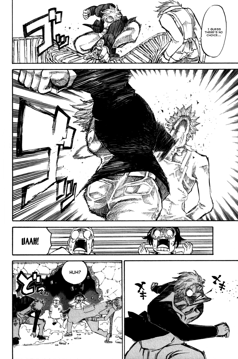 Choujin Gakuen Chapter 34 page 14 - Chapter 34: The Immovable Myousuke
