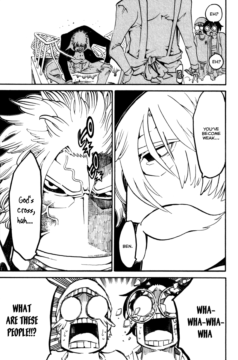 Choujin Gakuen Chapter 34 page 15 - Chapter 34: The Immovable Myousuke