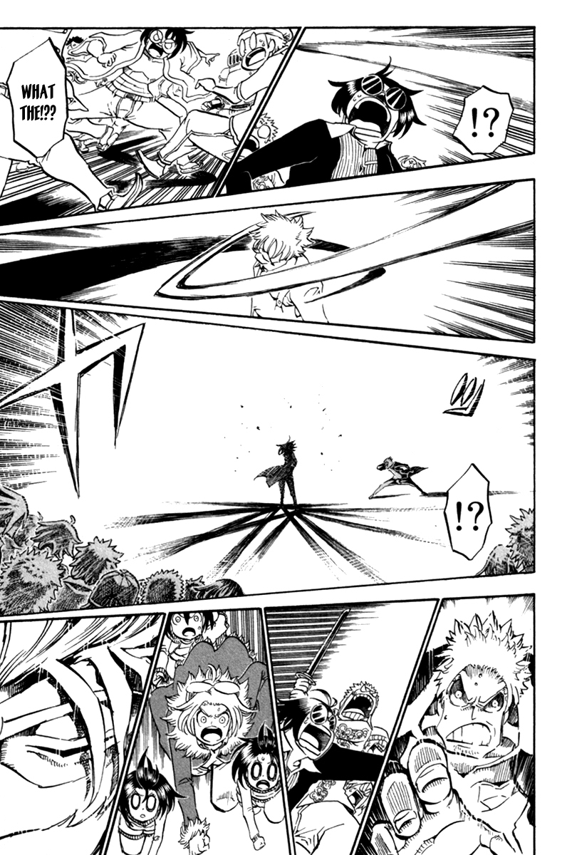 Choujin Gakuen Chapter 34 page 37 - Chapter 34: The Immovable Myousuke