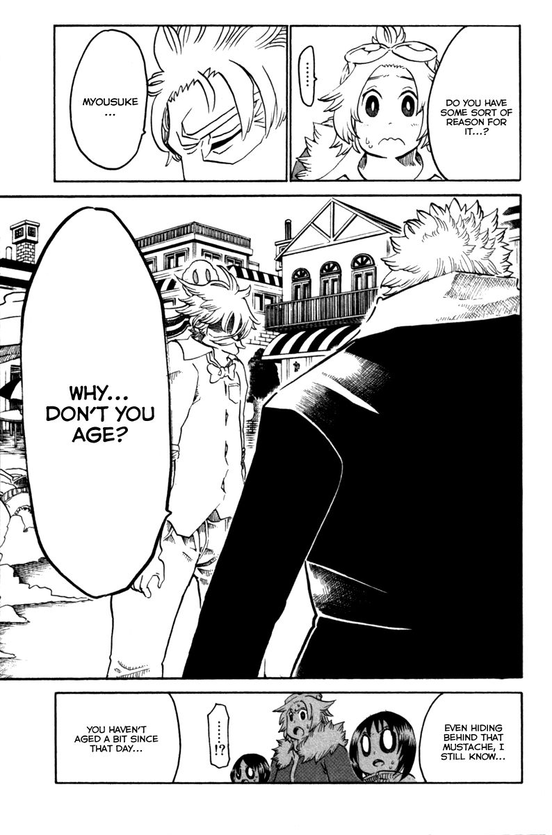 Choujin Gakuen Chapter 35 page 15 - Chapter 35: Tree of Origin