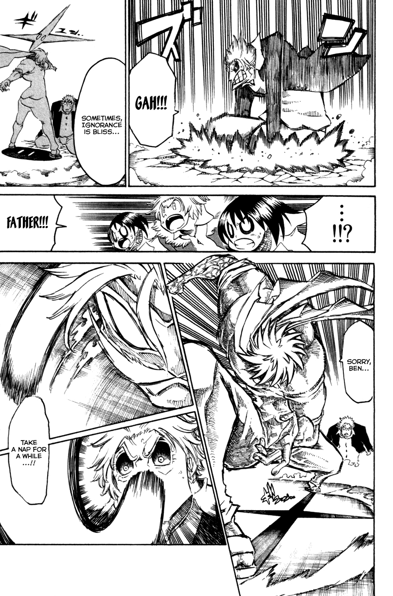 Choujin Gakuen Chapter 35 page 17 - Chapter 35: Tree of Origin