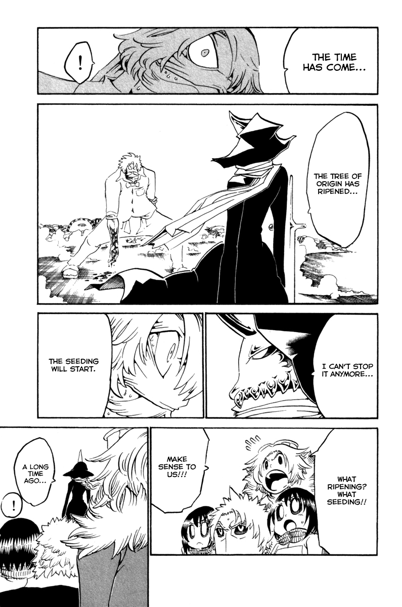 Choujin Gakuen Chapter 35 page 25 - Chapter 35: Tree of Origin