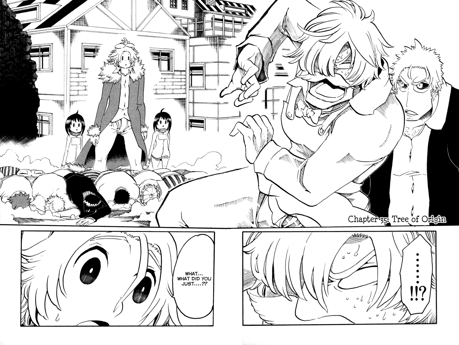 Choujin Gakuen Chapter 35 page 3 - Chapter 35: Tree of Origin