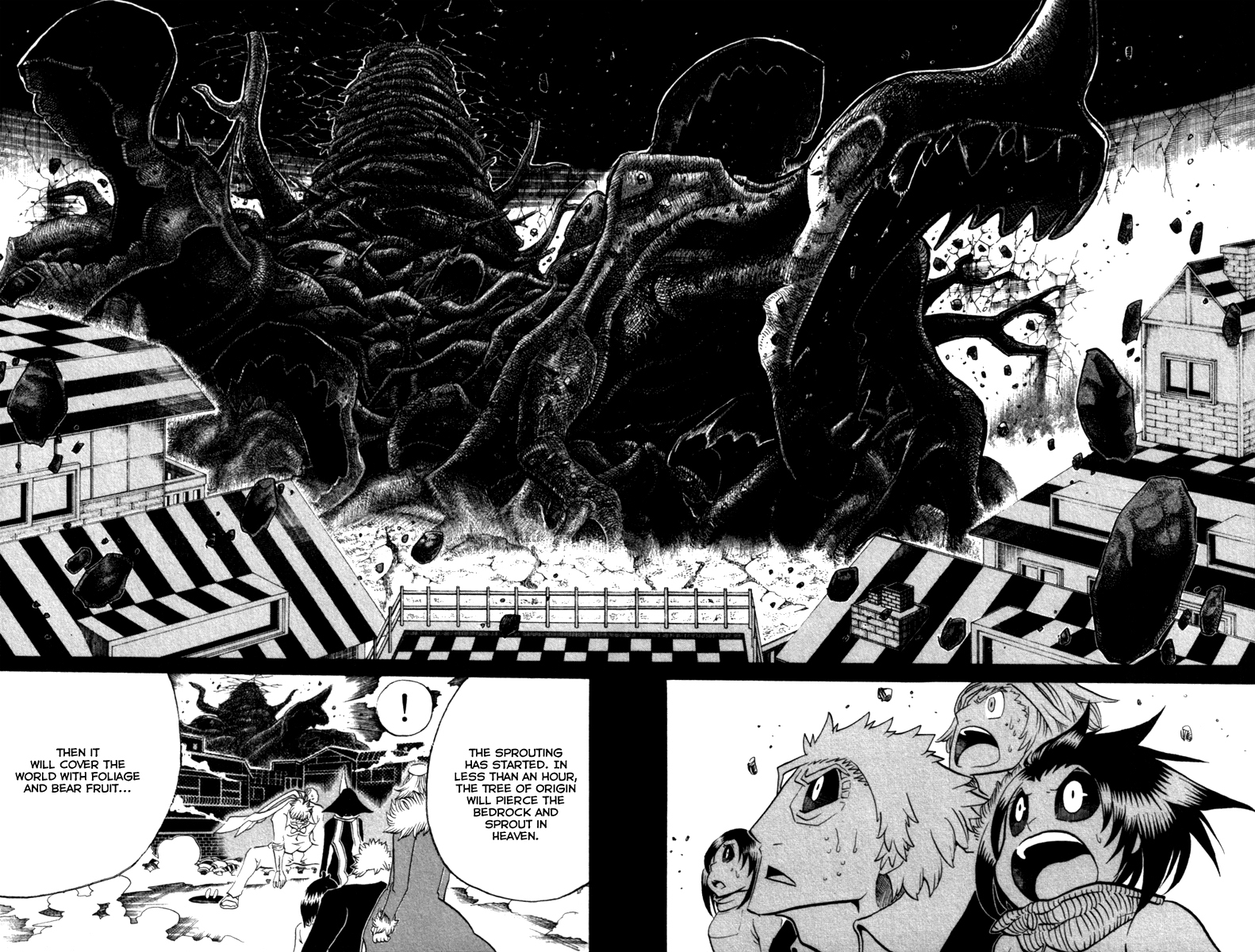 Choujin Gakuen Chapter 35 page 32 - Chapter 35: Tree of Origin