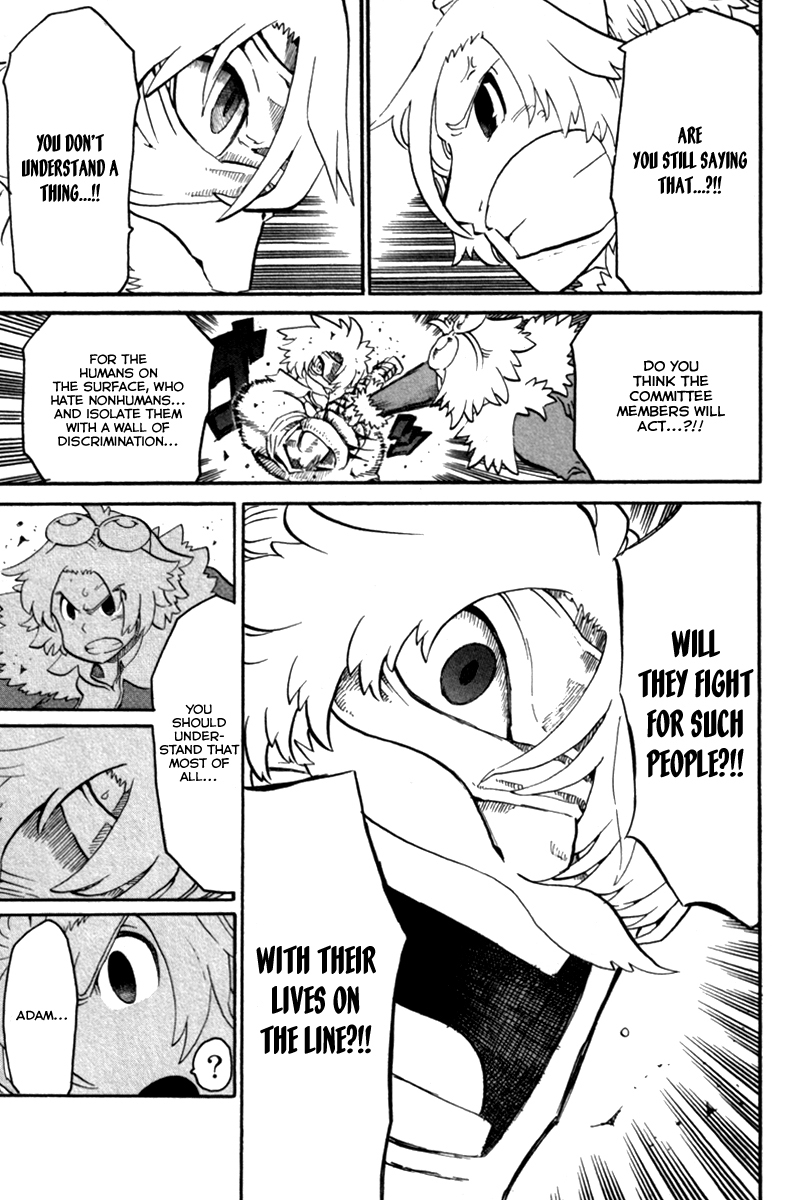 Choujin Gakuen Chapter 37 page 22 - Chapter 37: A Fight to Survive
