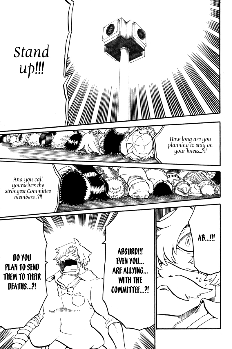 Choujin Gakuen Chapter 37 page 34 - Chapter 37: A Fight to Survive