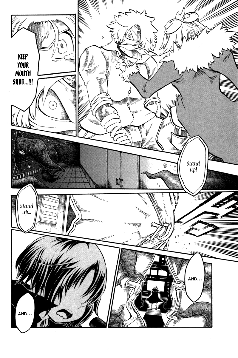 Choujin Gakuen Chapter 37 page 35 - Chapter 37: A Fight to Survive