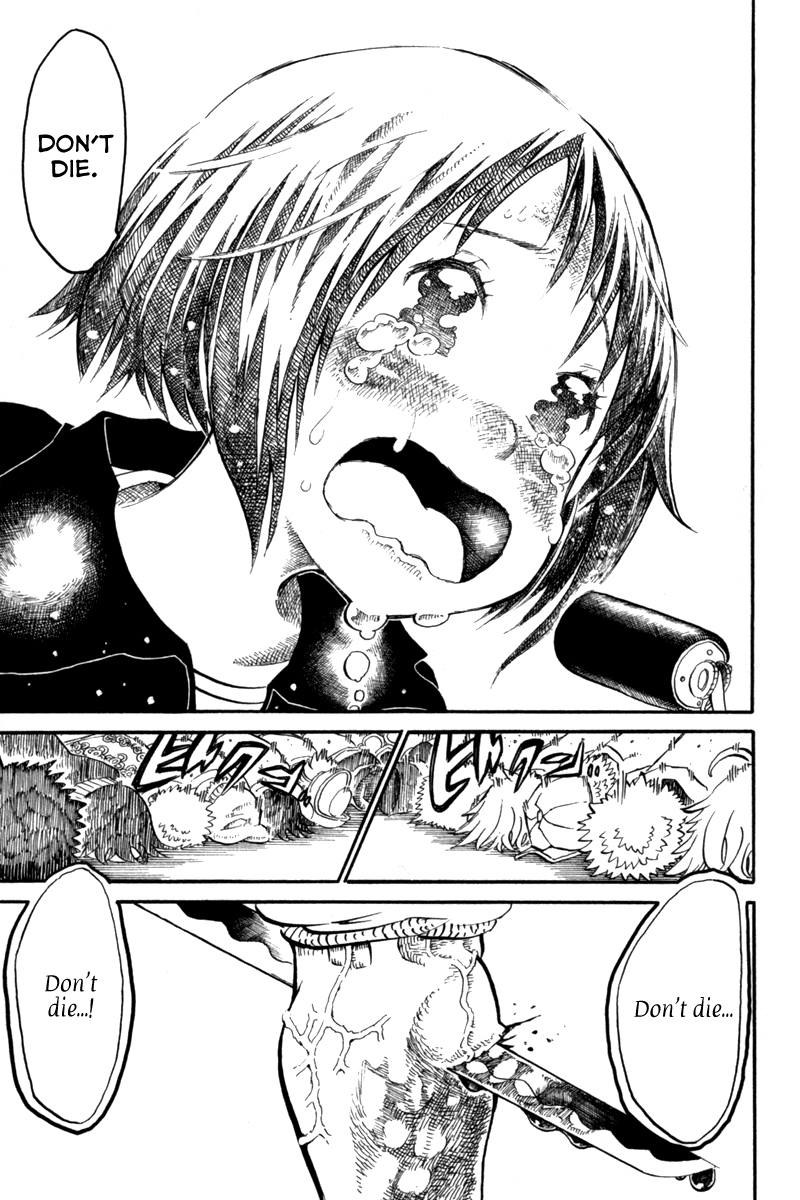 Choujin Gakuen Chapter 37 page 36 - Chapter 37: A Fight to Survive