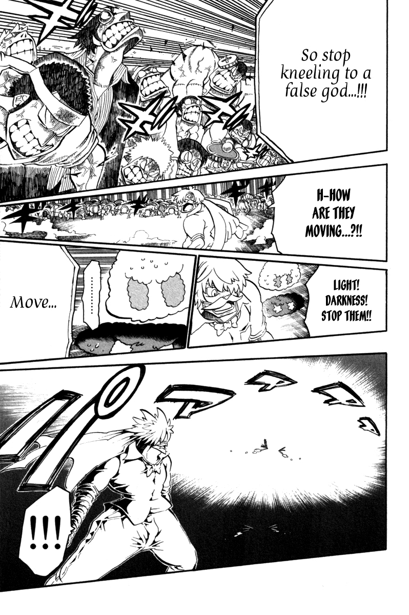 Choujin Gakuen Chapter 37 page 38 - Chapter 37: A Fight to Survive