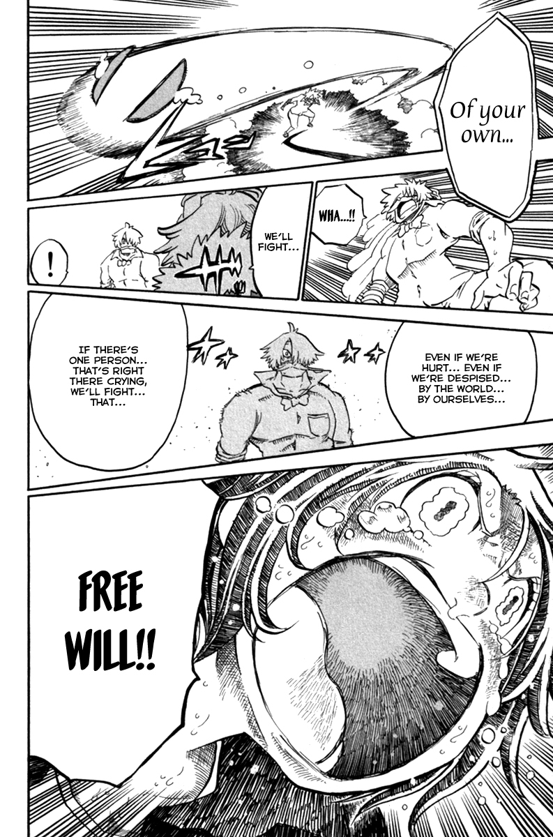 Choujin Gakuen Chapter 37 page 39 - Chapter 37: A Fight to Survive