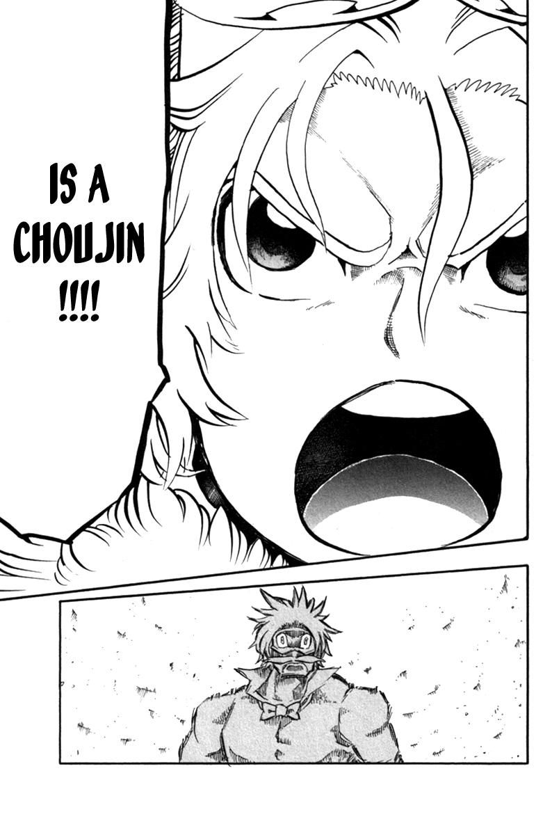 Choujin Gakuen Chapter 37 page 40 - Chapter 37: A Fight to Survive