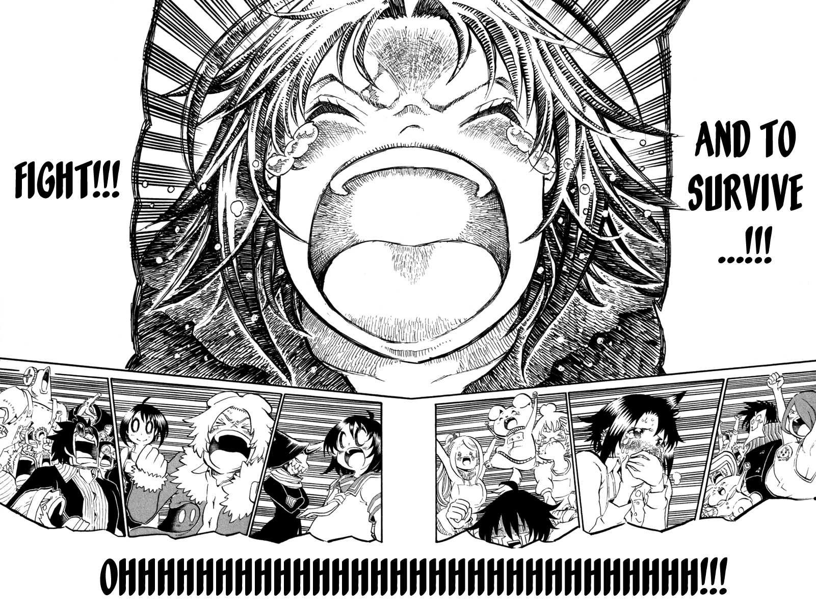 Choujin Gakuen Chapter 37 page 50 - Chapter 37: A Fight to Survive