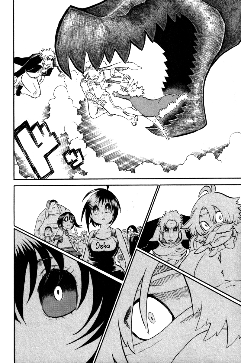 Choujin Gakuen Chapter 37 page 55 - Chapter 37: A Fight to Survive