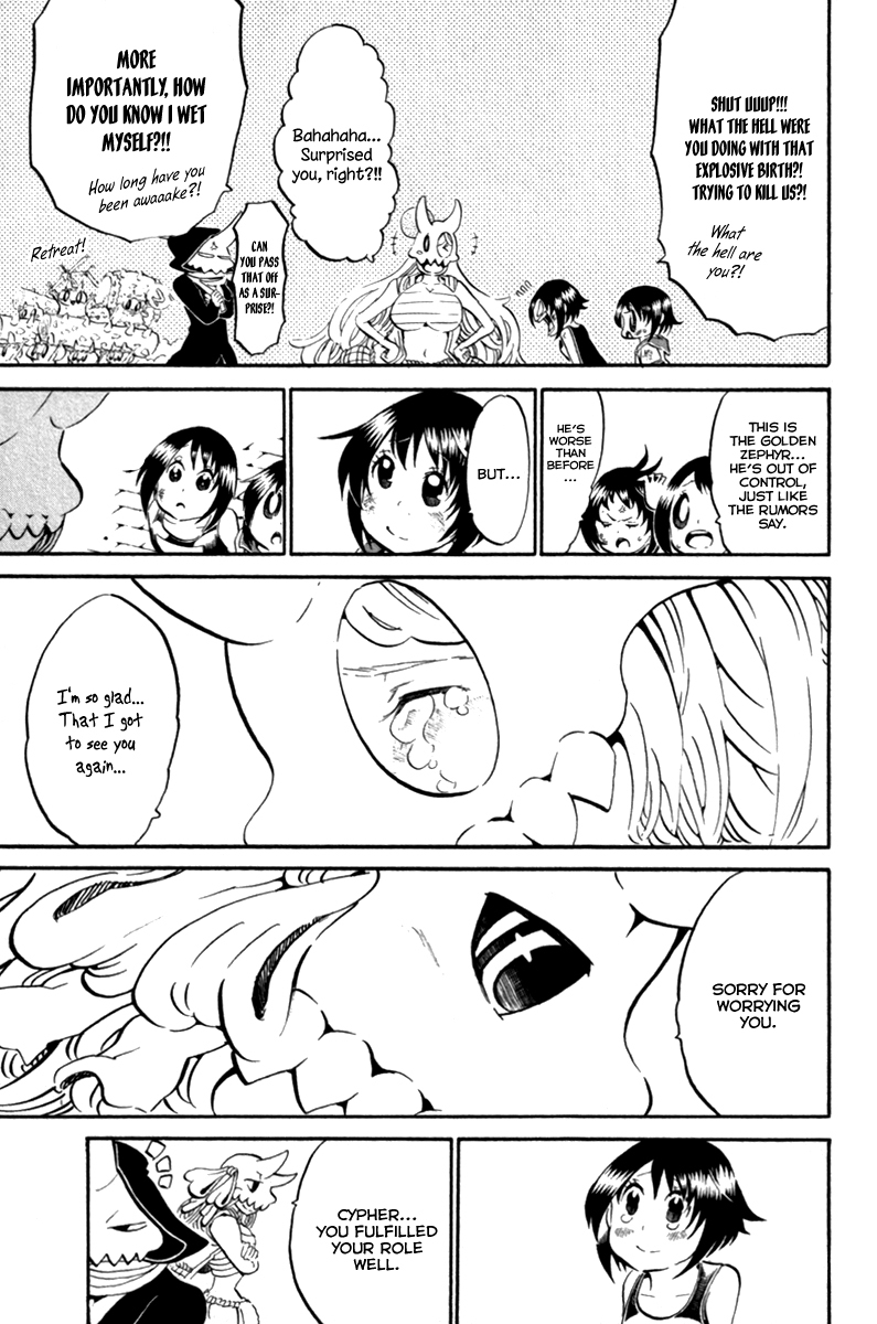 Choujin Gakuen Chapter 38 page 33 - Chapter 38: Hey