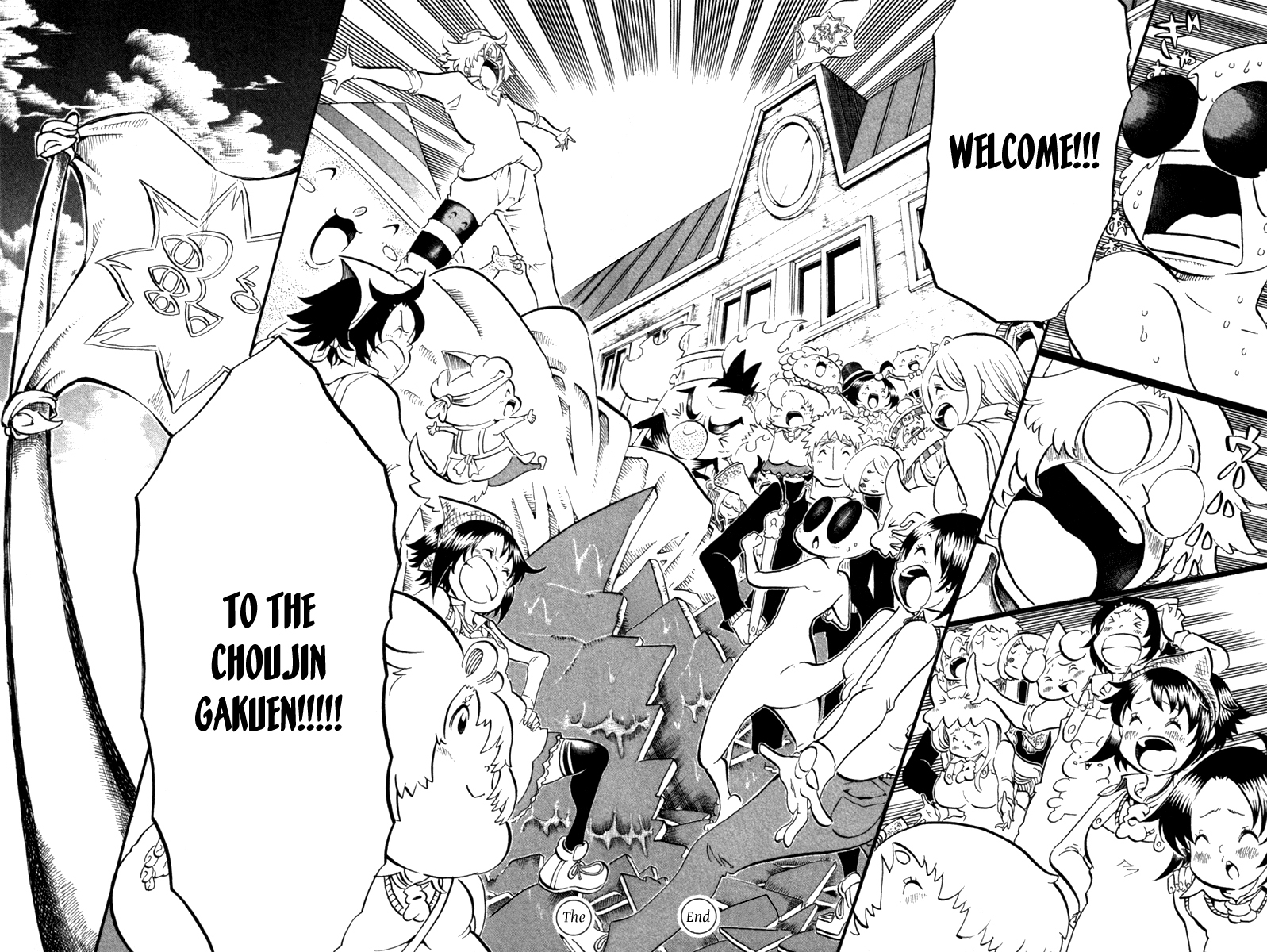 Choujin Gakuen Chapter 40 page 39 - Chapter 40: Choujin Gakuen [END]