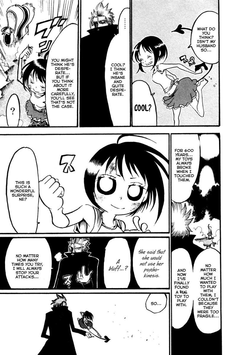 Choujin Gakuen Chapter 6 page 35 - Chapter 6: World's Strongest Committee (Part 2)