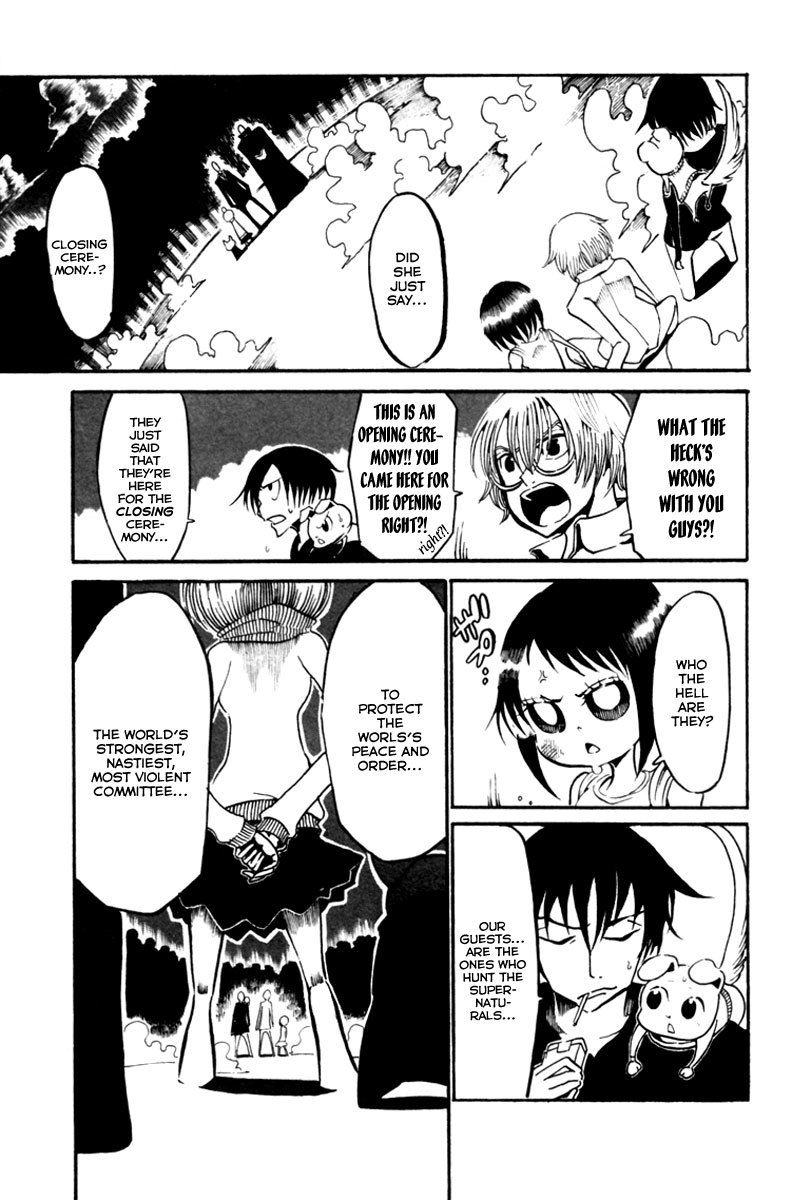 Choujin Gakuen Chapter 6 page 5 - Chapter 6: World's Strongest Committee (Part 2)