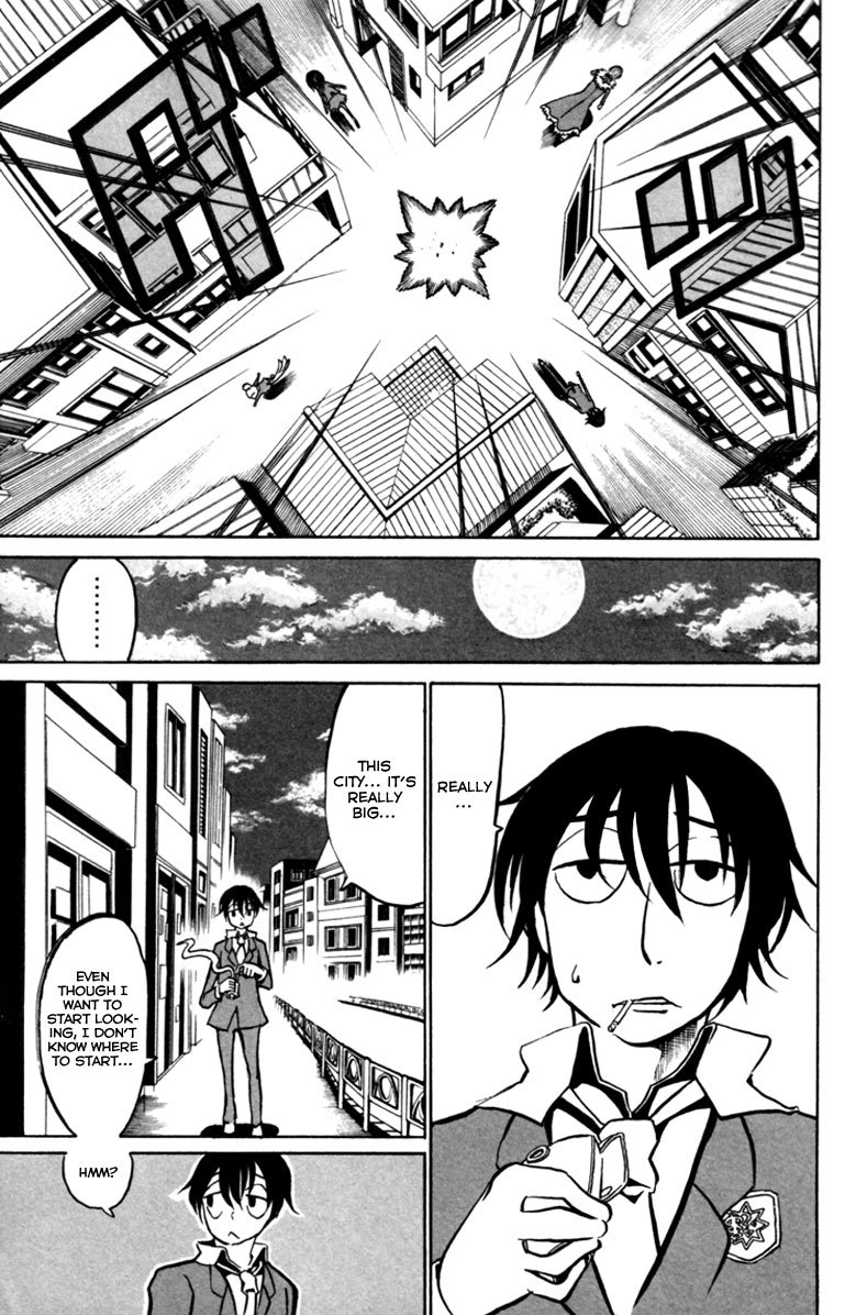 Choujin Gakuen Chapter 9 page 15 - Chapter 9: Fighting Over the Homeless Girl and Mr. Higan's Struggle Against His Divorce.