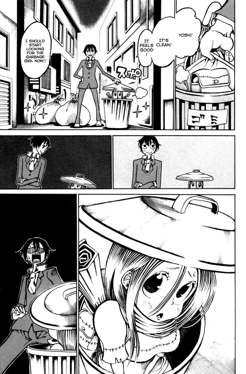 Choujin Gakuen Chapter 9 page 17 - Chapter 9: Fighting Over the Homeless Girl and Mr. Higan's Struggle Against His Divorce.
