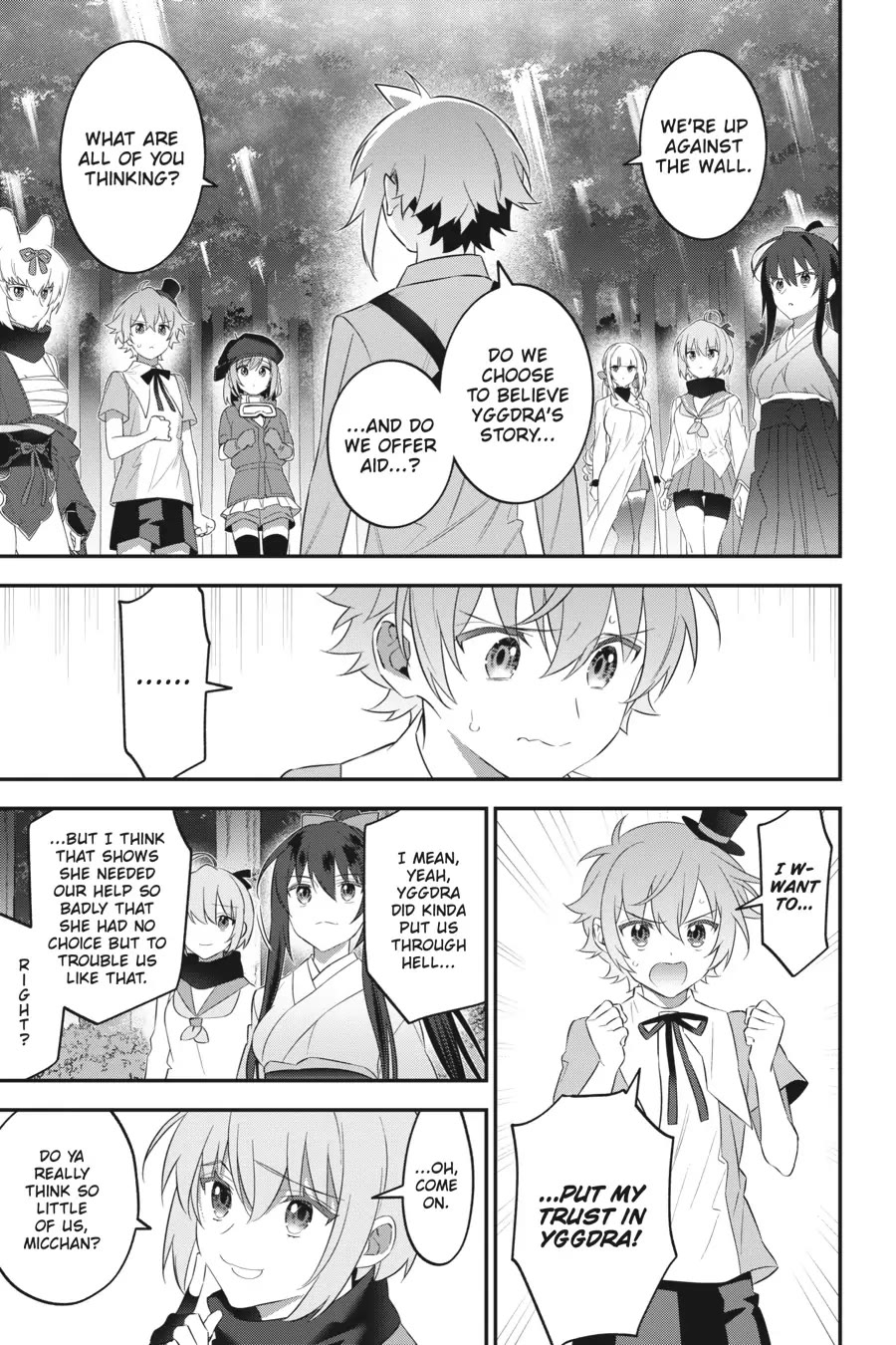 Choujin Koukousei-tachi wa Isekai demo Yoyuu de Ikinuku you desu! Chapter 100 page 4 - Chapter 100 [END]