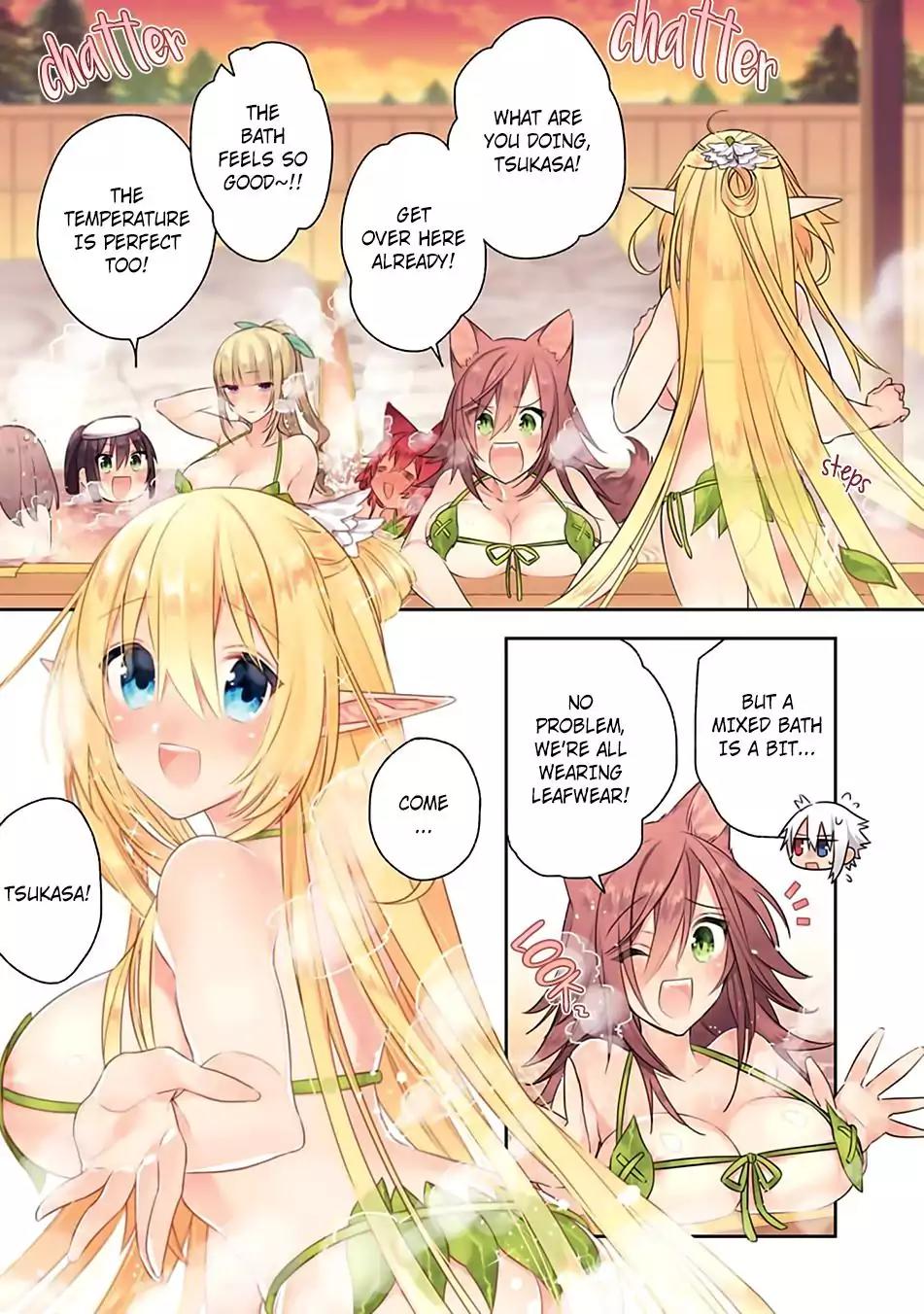 Choujin Koukousei-tachi wa Isekai demo Yoyuu de Ikinuku you desu! Chapter 11 page 1 - Chapter 11: An Emergency During the Public Bath